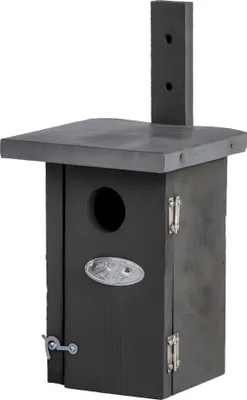Image de Esschert Design Nichoir Troglodyte mignon gris ; NK38G