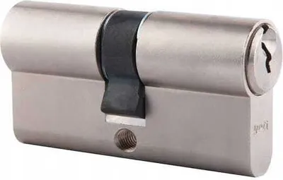 Produktbild von Yeti Türschlosseinsatz 30/35 Satin Nickel 5 Schlüssel