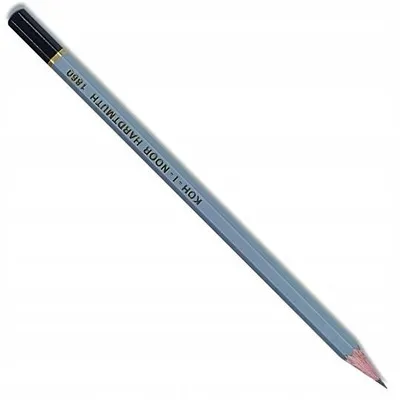 Produktbild von Koh-I-Noor GOLD-STAR Graphitbleistift ohne Radiergummi H