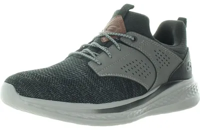 Obrázok produktu pre Skechers pánske topánky Slade-Breyer 210892, pletené, sieťovinové, s gumičkou a štvorcovou špičkou