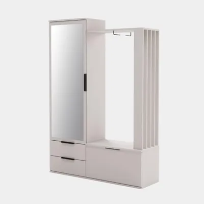 Produktbild von Masseno Garderobe-Set SPECCHIO 140/20042,5 Modern Garderobenschrank Beige