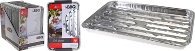 Zdjęcie produktu dla Van der Meulen 1371040, Srebrny, Aluminium, 340 mm, 230 mm, 25 mm, 4 szt.
