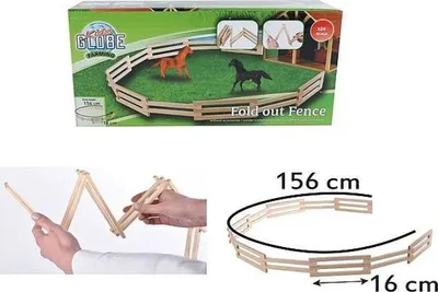 Produktbild von Kinder Globe Holzzäune 1:24 156cm