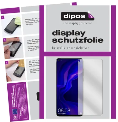 Produktbild von 2+2x Schutzfolie für Huawei Nova 4 klar Displayschutzfolie Folie Display Schutz