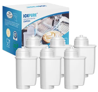 Wasserfilter für Kaffeemaschine, 6 Stück, kompatibel mit Siemens EQ Serie