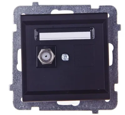 Obrázok produktu pre Ospel GPA-1RF/m/33, Čierna, IP20, 71 mm, 35 mm, 71 mm, 62 g