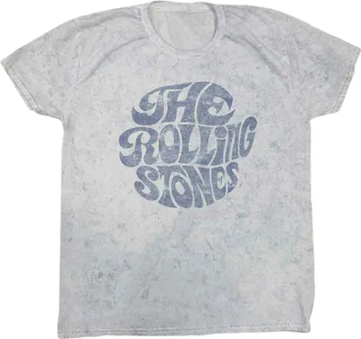 Zdjęcie produktu dla The Rolling Stones 70's Logo Dip-Dye on White 2XL Koszulka