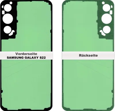 Produktbild von Samsung Galaxy S22 Akkudeckel Klebefolie Kleber Backcover Adhesive Rahmen Batterie Glue