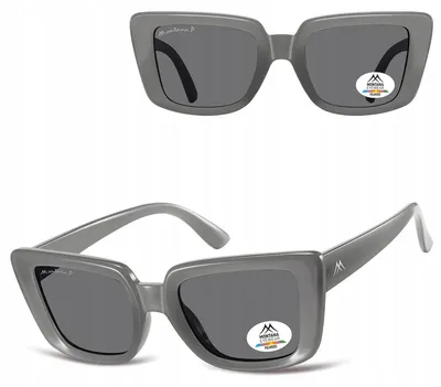 Produktbild von Montana MP193C Damen Katzenaugen Sonnenbrille Grau Polarisert