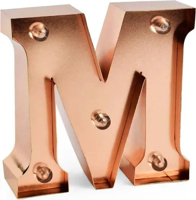 Immagine prodotto di Mini Decorative Letter Light - M