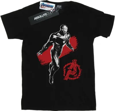 Produktbild von Marvel - "Avengers Endgame" T-Shirt für Herren BI8820 (L) (Schwarz)