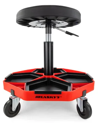 Produktbild von HASKYY Werkstatthocker Rollhocker Werkstatt-Arbeits-Hocker-Stuhl