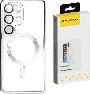 Image de Wozinsky Electroplated Magsafe Case Pour Samsung Galaxy S24 Fe - Argent