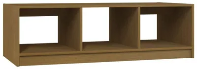 Productafbeelding van Massief Houten Salontafel met Modern Design