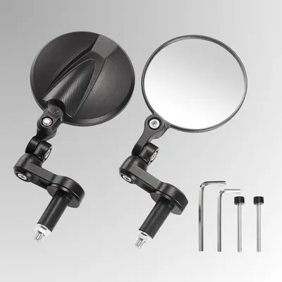 Immagine prodotto di Specchietto retrovisore da manubrio CORSA ABS nero ID17