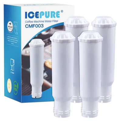 Wasserfilter für Kaffeemaschine, 4 Stück, kompatibel mit Krups F088 u.a.