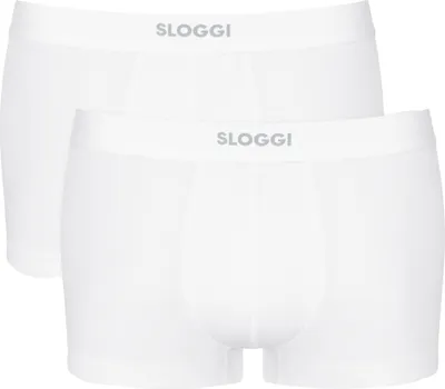Produktbild von sloggi Herren Retro Pants 2-Pack EVER Ease Hipster - WHITE - Größe XXL