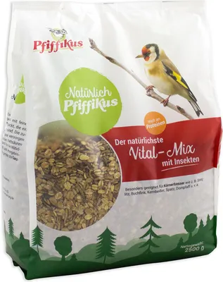 Produktbild von Natürlich Pfiffikus Vital-Mix mit Insekten 2,5kg