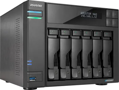 Zdjęcie produktu dla Asustor 90-AS6706T00-ME30 ASUSTOR Lockerstor NAS AS6706T 6-Bay