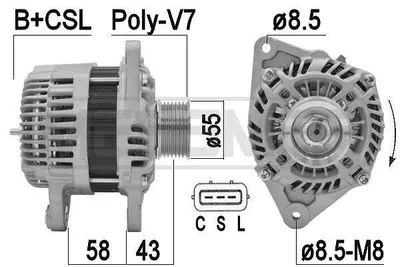 Immagine prodotto di Alternatore 100A