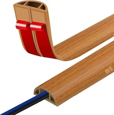 Obrázek produktu pro Samolepicí ochrana kabelů, 3 m, ohebná, PVC, černá
