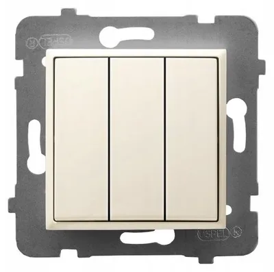 Obrázok produktu pre Ospel ŁP-13U/m/27, IP20, 250 V, 10 A, 71 mm, 40 mm, 71 mm