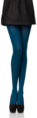 Image de Collants en microfibre pour femmes Antie, multicolores, AN-121, 40 deniers (turquoise, XL).