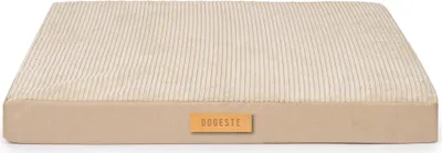 Produktbild von Orthopädisches Extra großes Hundebett, Gelenkschonend Hundematte, Hundematratze mit Waschbarer Abdeckung XXL beige