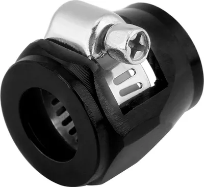 Image de Collier de serrage pour tuyau d'huile et de carburant AN6 15mm Noir