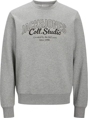 Produktbild von Jack & Jones Makoto Sweatshirt Grau S Herren Grau S