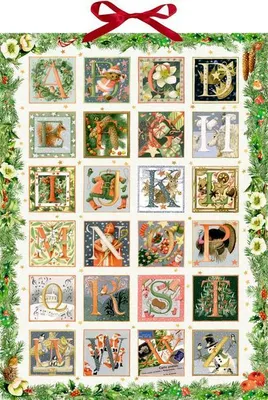 Produktbild von Wandkalender - Zauberhaftes Weihnachts-ABC