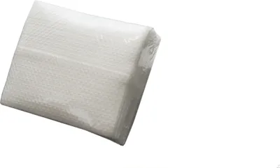 Produktbild von Wischtücher aus Airlaid S60 gsm Weiß, 40 x 38 cm, Z-Falz, 50 Stück - Mank