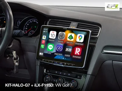 Produktbild von Alpine Einbauset für Volkswagen Golf 7 mit CAN-Bus-Interface
