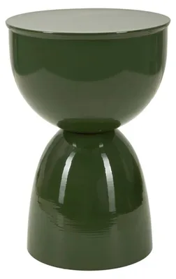 Obrázek produktu pro Odkládací stolek YAO, kovový, Ø 31x46 cm, zelený