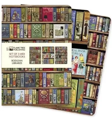 Imagen del producto de Bodleian Libraries Set of 3 MIDI Notebooks