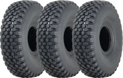 Produktbild von 4.00x4 Journey 6-ply Block Tyre Tube Type 160kgs 60 PSI Airport Tug (Satz von 3)