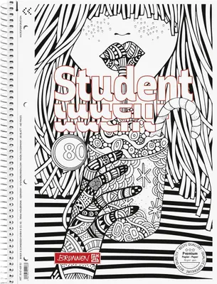 Image de 5X BRUNNEN 106742802 Collegebl A4 Lin28 ZENart Cocktail