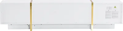 Produktbild von TV-Schrank mit mehreren Aufbewahrungsfunktionen r vertikaler TV-Tisch TV-Ständer TV-Schranktisch Fernseher bis zu 80 Zoll 190*35*45.5cm Weiß