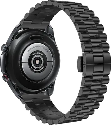 Produktbild von Strap-it Xiaomi Amazfit GTR Presidential Stahlarmband (Schwarz)