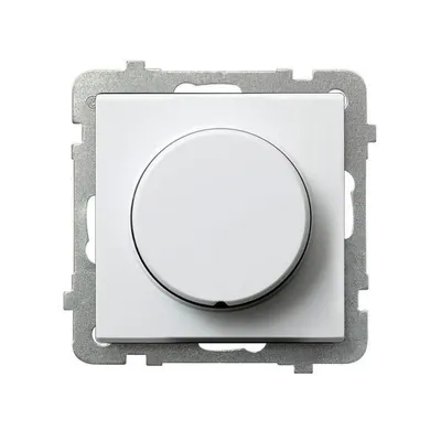Produktbild von Ospel ŁP-8RL2/m/00, Dimmer & Schalter, Weiß, IP20, 230 V, 71 mm, 50 mm