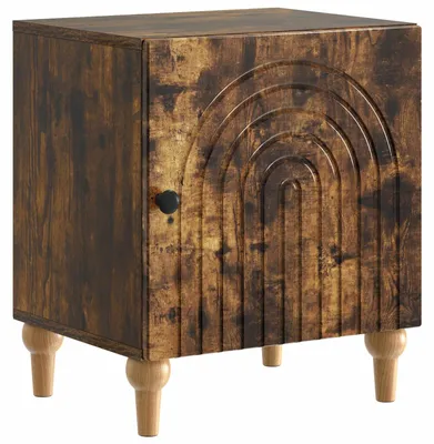 Zdjęcie produktu dla Szafka Nocna Dąb wędzony 43 x 34,5 x 50 cm Drewno inżynieryjne