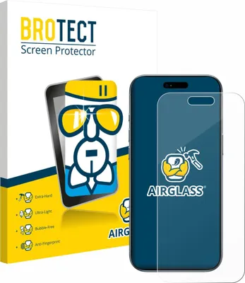 Produktbild von BROTECT Schutzglas für Apple iPhone Air Schutzfolie Panzer Folie Glas Display Schutz klar