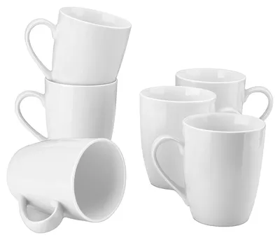 Zdjęcie produktu dla Filiżanka do kawy, trwała porcelana, wygodny uchwyt, 301–400 ml