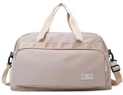 Imagen del producto de Bolso deportivo grande, con capacidad ampliable de 37,7 a 50,7 litros, impermeable, con compartimento para objetos húmedos, de 50 litros, ideal para deportes y viajes
