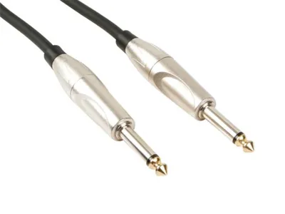 Zdjęcie produktu dla HQ Power PAC155, 6.35mm, Męska, 6.35mm, Męska, 1 m, Czarny