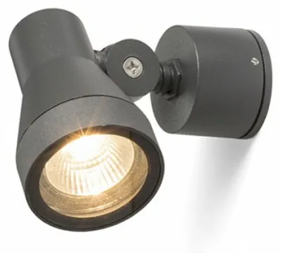 Zdjęcie produktu dla DIREZZA lampa ścienna antracyt 230V GU10 35W IP54