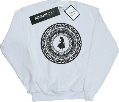 Produktbild von Disney - "Alice in Wonderland" Sweatshirt für Damen BI2639 (L) (Weiß)