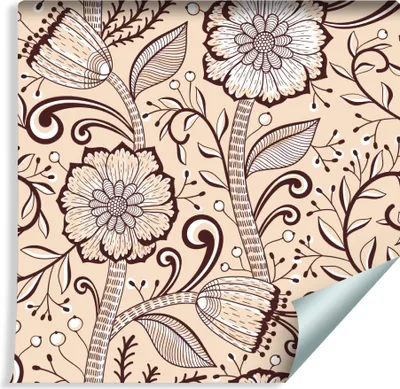 Immagine prodotto di 10M Vlies Wallpaper Roll Nature Retro Beautiful Flowers Xxl