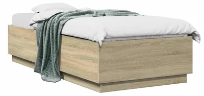 Obrázek produktu pro vidaXL Rám postele Sonoma dub 80 x 200 cm dřevotřísková deska