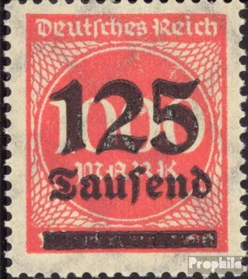 Produktbild von Briefmarken Deutsches Reich 1923 Mi 291b gestempelt Hochinflation